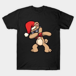 Dabbing Christmas Rabbit T-Shirt